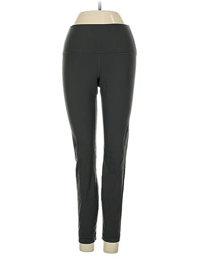 Pre-owned Lululemon Athletica Active Pants In Green