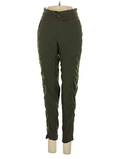 Pre-owned Lululemon Athletica Active Pants In Green