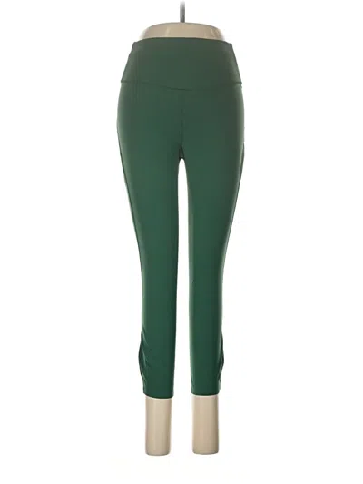 Pre-owned Lululemon Athletica Active Pants In Green