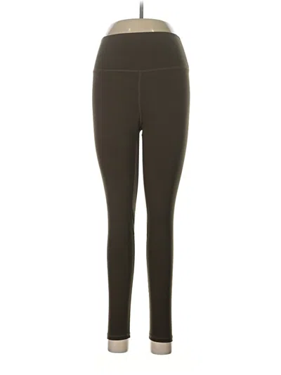Pre-owned Lululemon Athletica Active Pants In Green