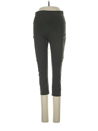 Pre-owned Lululemon Athletica Active Pants In Green