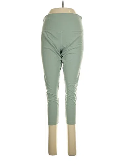 Pre-owned Lululemon Athletica Active Pants In Green