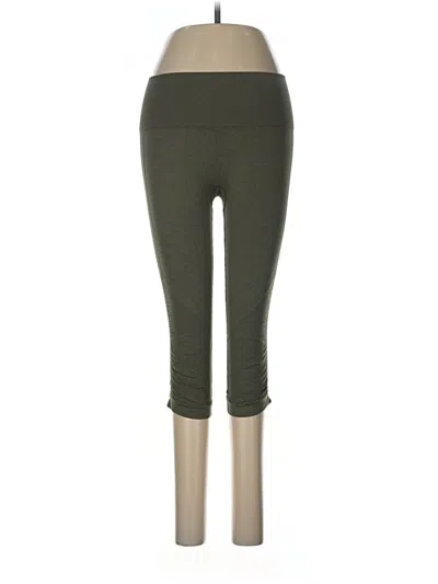 Pre-owned Lululemon Athletica Active Pants In Green