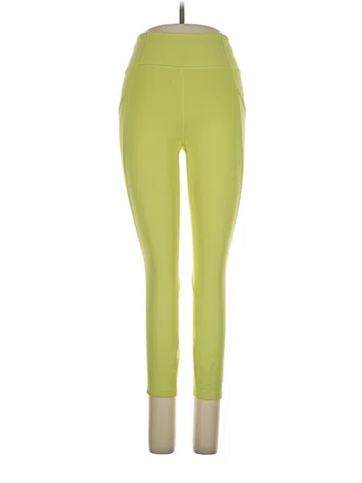 Pre-owned Lululemon Athletica Active Pants In Green