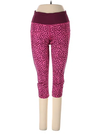 Pre-owned Lululemon Athletica Active Pants In Pink