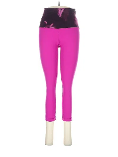 Pre-owned Lululemon Athletica Active Pants In Pink