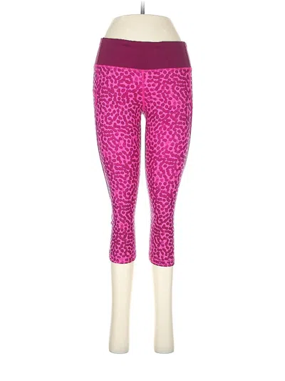 Pre-owned Lululemon Athletica Active Pants In Pink
