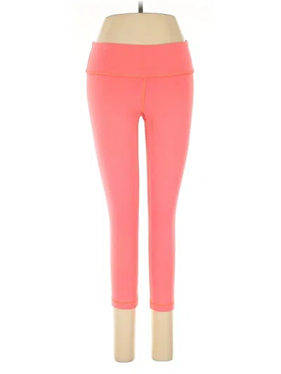 Pre-owned Lululemon Athletica Active Pants In Pink