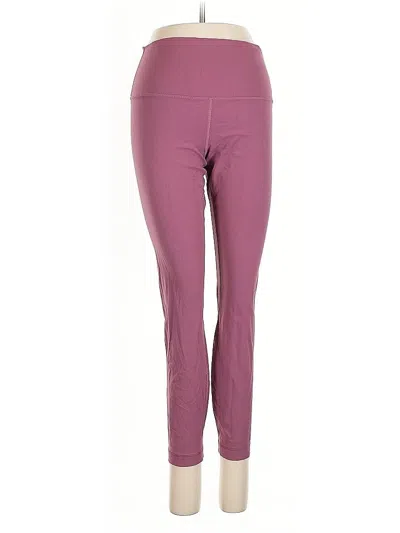 Pre-owned Lululemon Athletica Active Pants In Pink