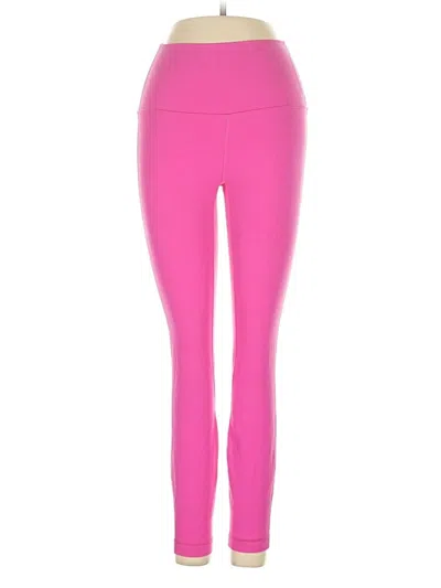Pre-owned Lululemon Athletica Active Pants In Pink