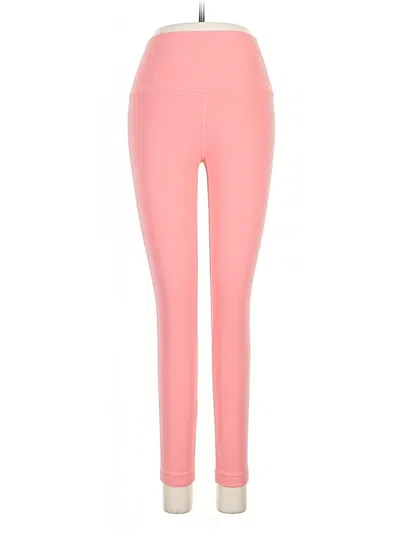 Pre-owned Lululemon Athletica Active Pants In Pink