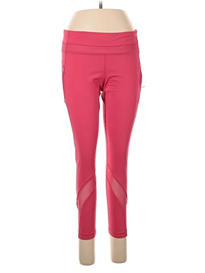 Pre-owned Lululemon Athletica Active Pants In Pink