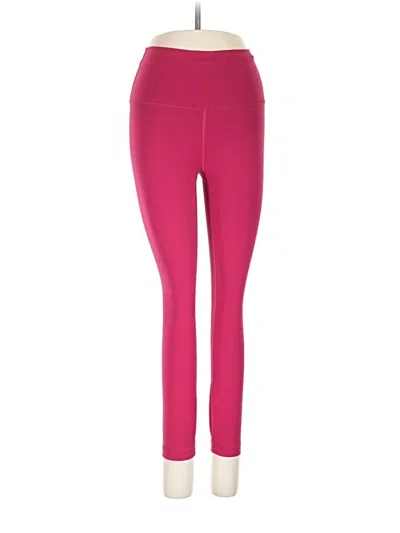 Pre-owned Lululemon Athletica Active Pants In Pink