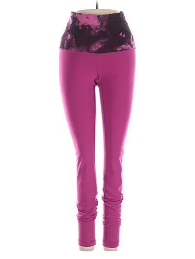 Pre-owned Lululemon Athletica Active Pants In Pink