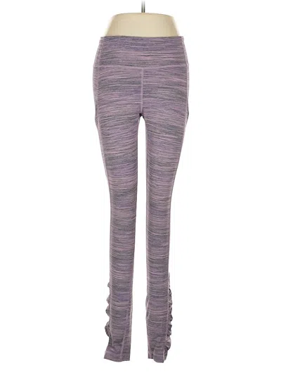 Pre-owned Lululemon Athletica Active Pants In Purple