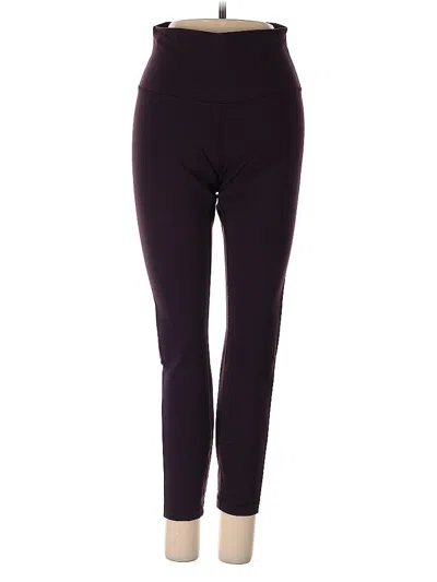 Pre-owned Lululemon Athletica Active Pants In Purple