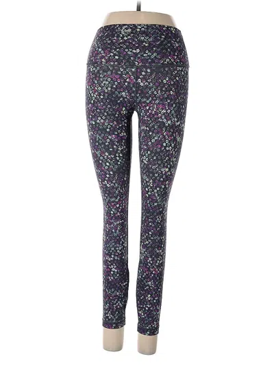 Pre-owned Lululemon Athletica Active Pants In Purple