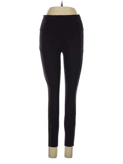 Pre-owned Lululemon Athletica Active Pants In Purple