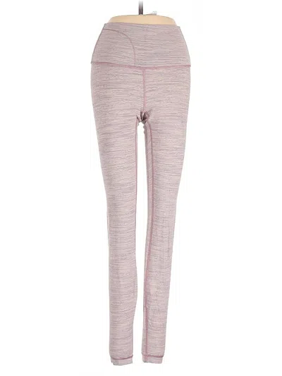 Pre-owned Lululemon Athletica Active Pants In Purple