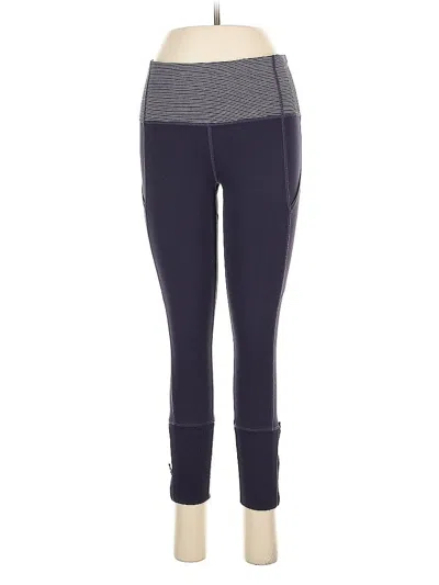 Pre-owned Lululemon Athletica Active Pants In Purple