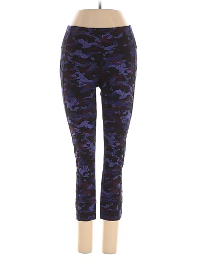 Pre-owned Lululemon Athletica Active Pants In Purple