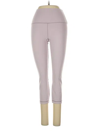 Pre-owned Lululemon Athletica Active Pants In Purple