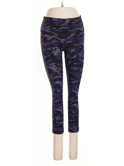 Pre-owned Lululemon Athletica Active Pants In Purple