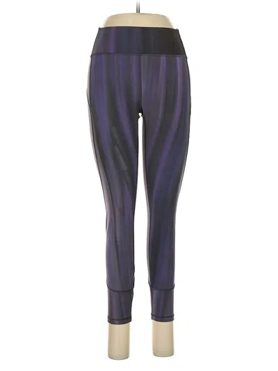Pre-owned Lululemon Athletica Active Pants In Purple