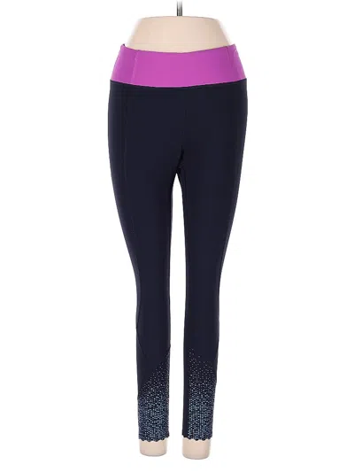 Pre-owned Lululemon Athletica Active Pants In Purple