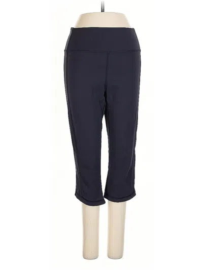 Pre-owned Lululemon Athletica Active Pants In Purple