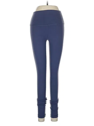Pre-owned Lululemon Athletica Active Pants In Purple