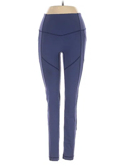 Pre-owned Lululemon Athletica Active Pants In Purple