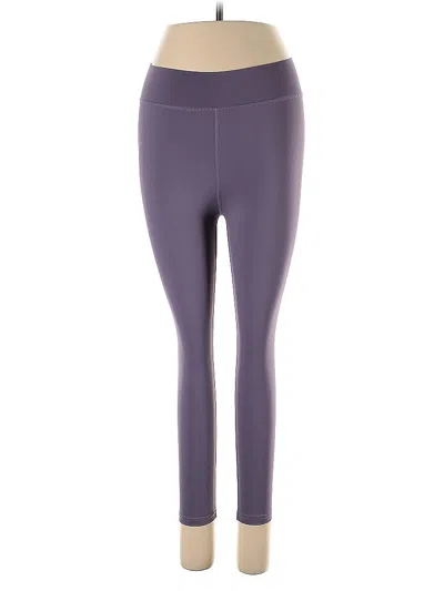 Pre-owned Lululemon Athletica Active Pants In Purple