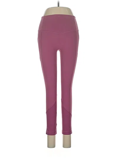 Pre-owned Lululemon Athletica Active Pants In Purple