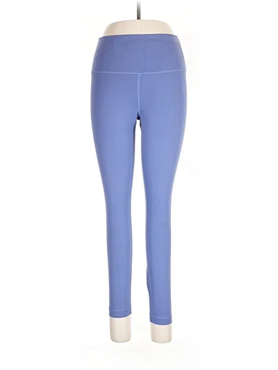Pre-owned Lululemon Athletica Active Pants In Purple