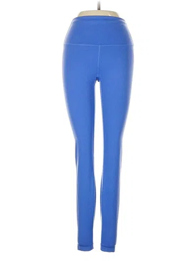 Pre-owned Lululemon Athletica Active Pants In Purple