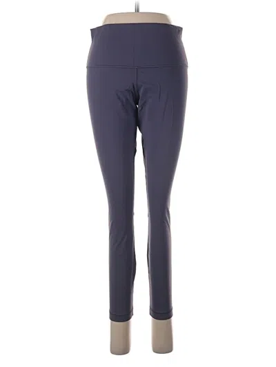 Pre-owned Lululemon Athletica Active Pants In Purple