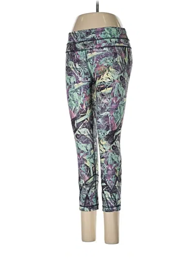 Pre-owned Lululemon Athletica Active Pants In Purple