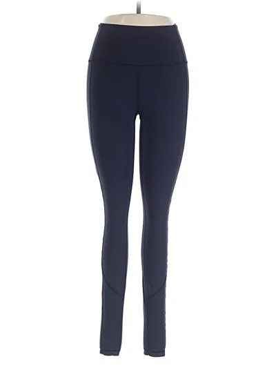 Pre-owned Lululemon Athletica Active Pants In Purple