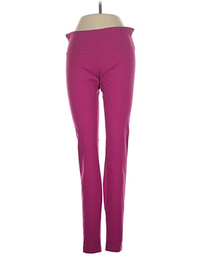 Pre-owned Lululemon Athletica Active Pants In Purple