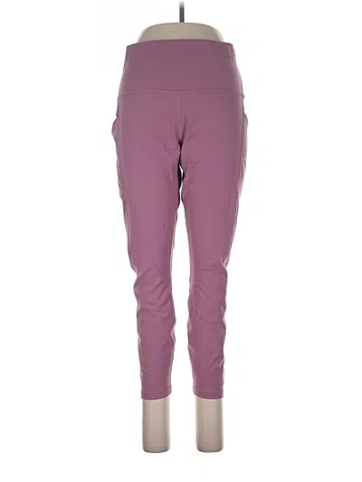 Pre-owned Lululemon Athletica Active Pants In Purple