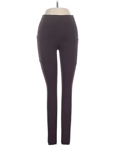 Pre-owned Lululemon Athletica Active Pants In Purple