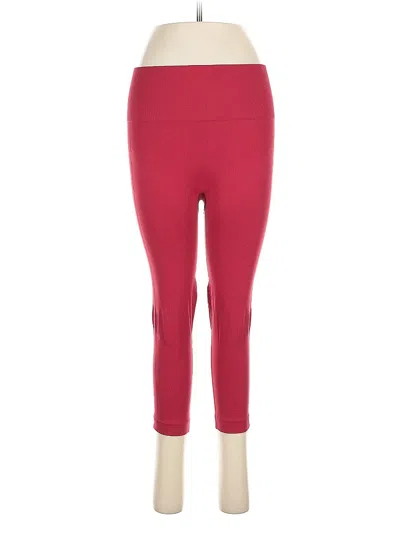 Pre-owned Lululemon Athletica Active Pants In Red