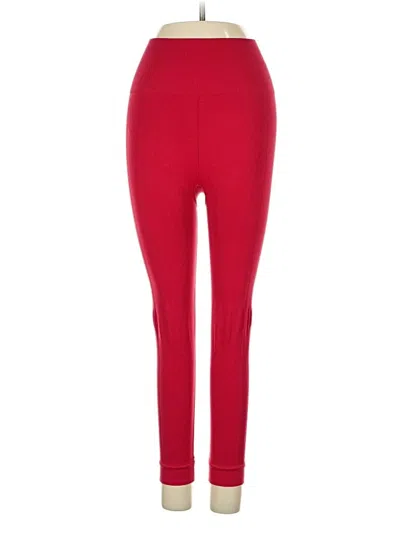Pre-owned Lululemon Athletica Active Pants In Red