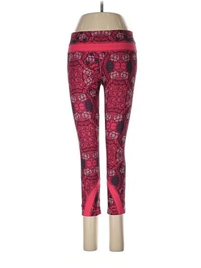 Pre-owned Lululemon Athletica Active Pants In Red