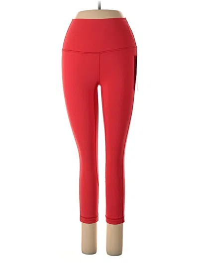 Lululemon Athletica Active Pants In Red