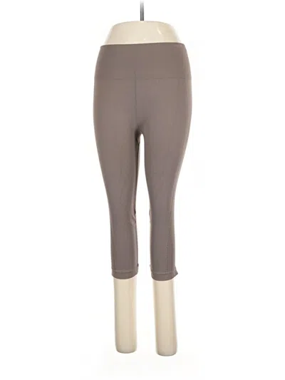 Pre-owned Lululemon Athletica Active Pants In Tan