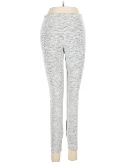 Pre-owned Lululemon Athletica Active Pants In White