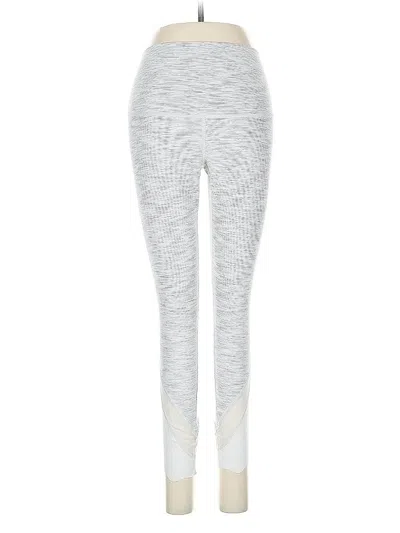 Pre-owned Lululemon Athletica Active Pants In White