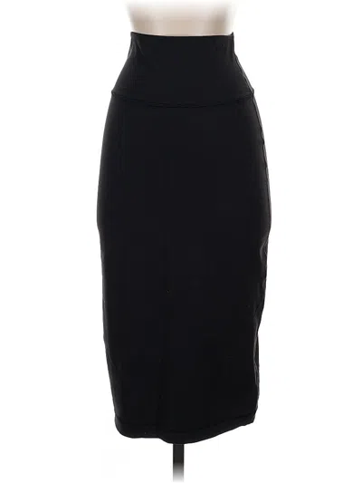 Pre-owned Lululemon Athletica Active Skirt In Black